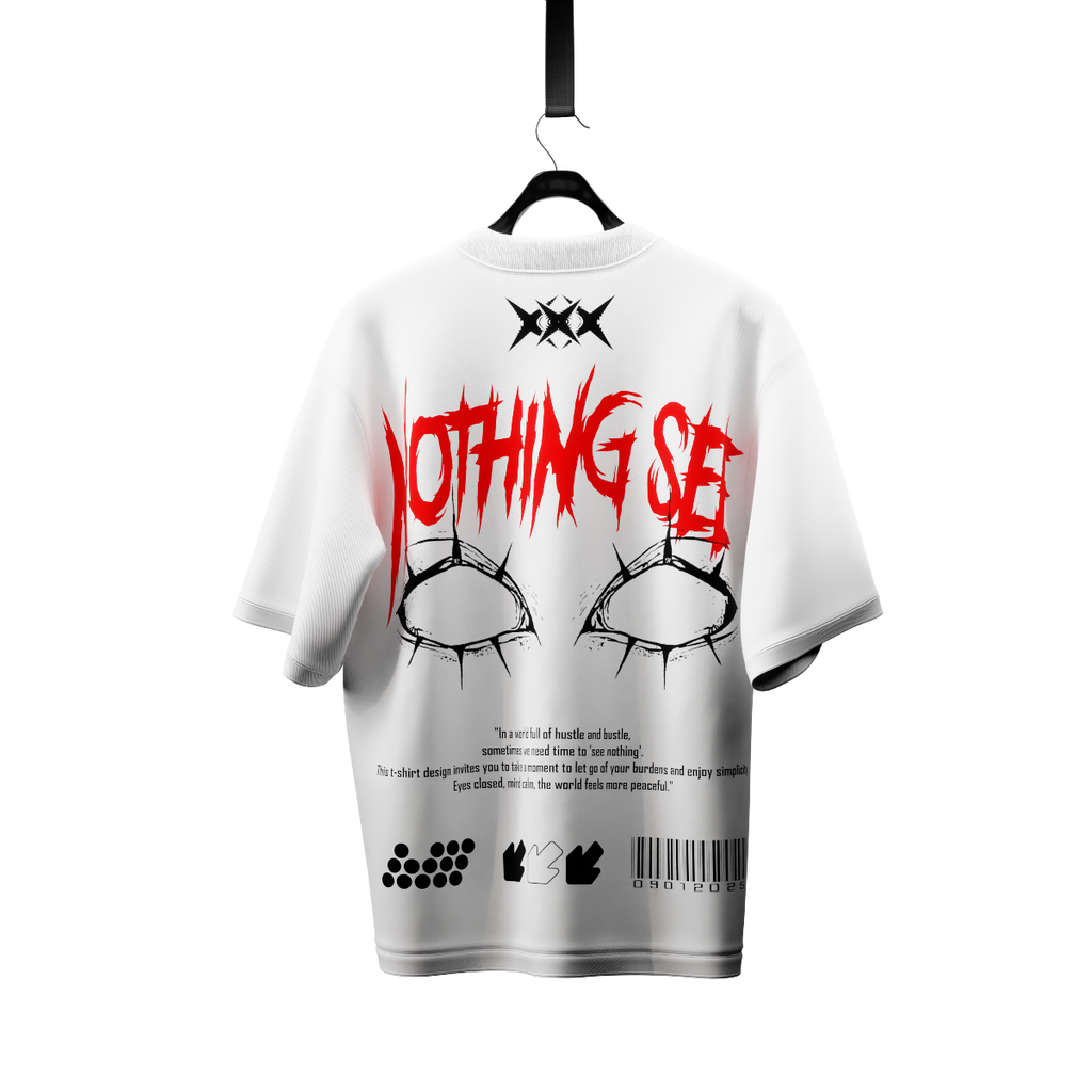 nothing see Back side tshirt