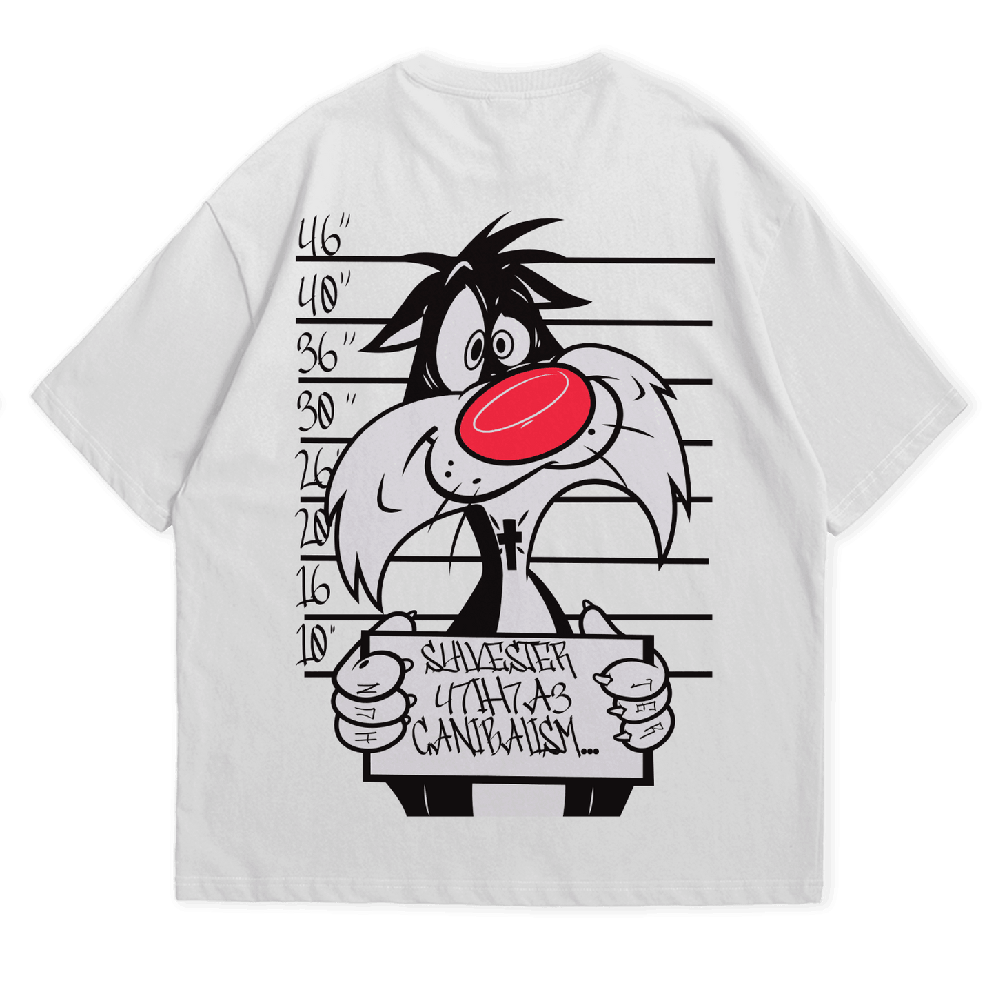 Prisoner Oversized Tshirt Drop Shoulder 240 GSM