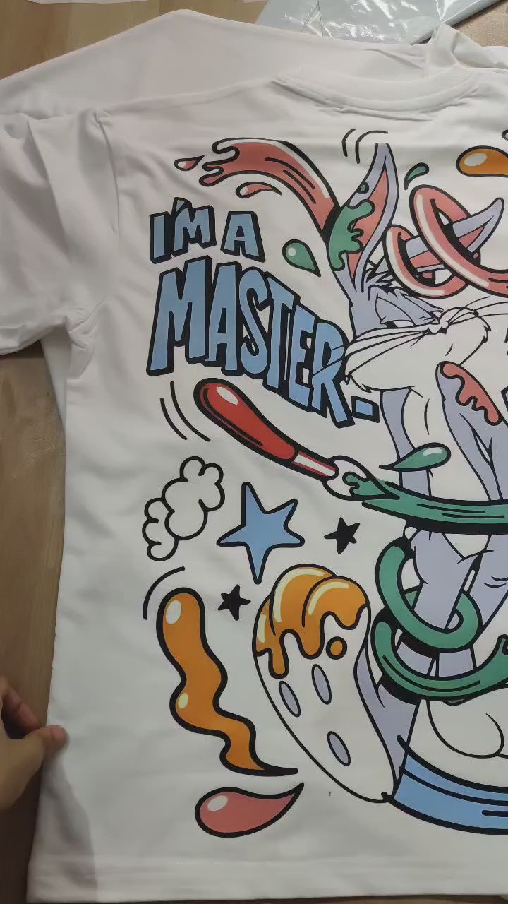 Master Piece Tshirt Drop Shoulder 240 GSM
