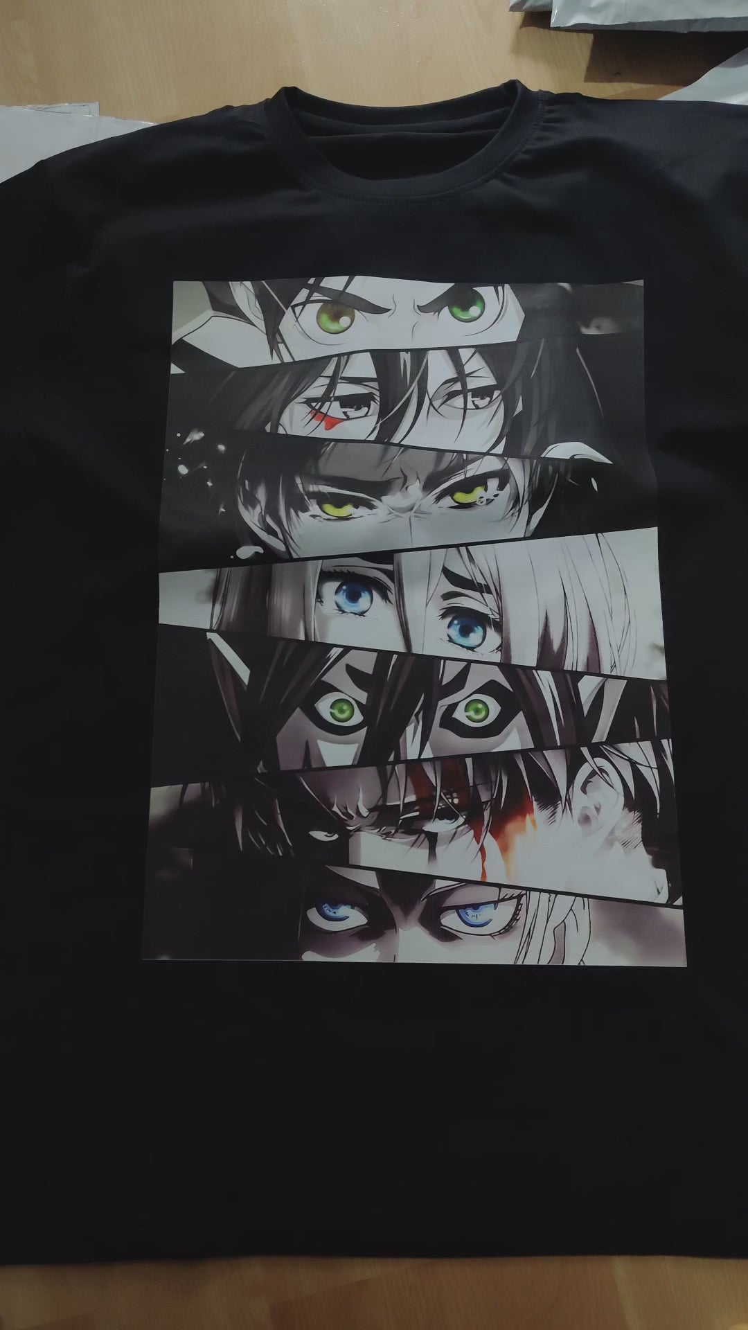 Eyes Attack on Titan Tshirt