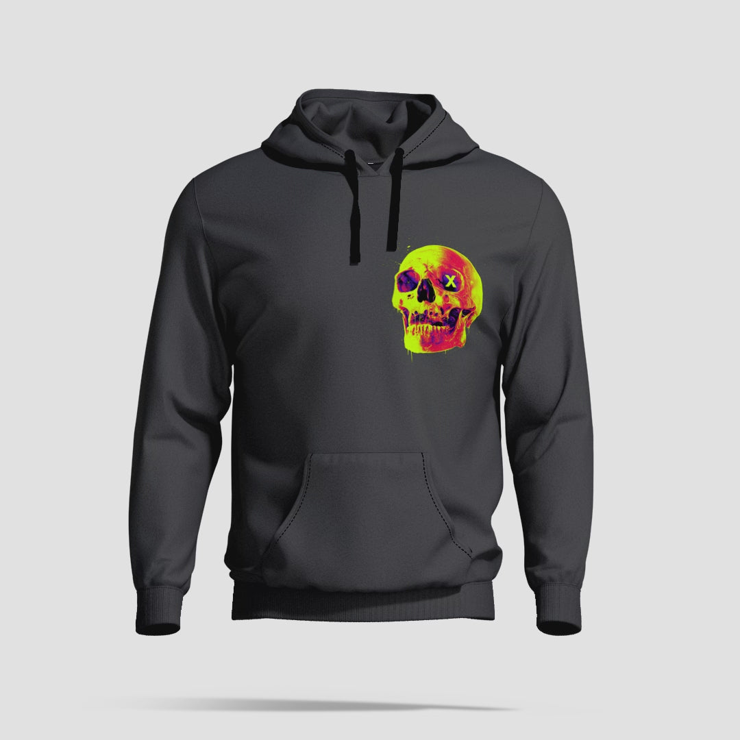 X Skull Hoodie 350 GSM
