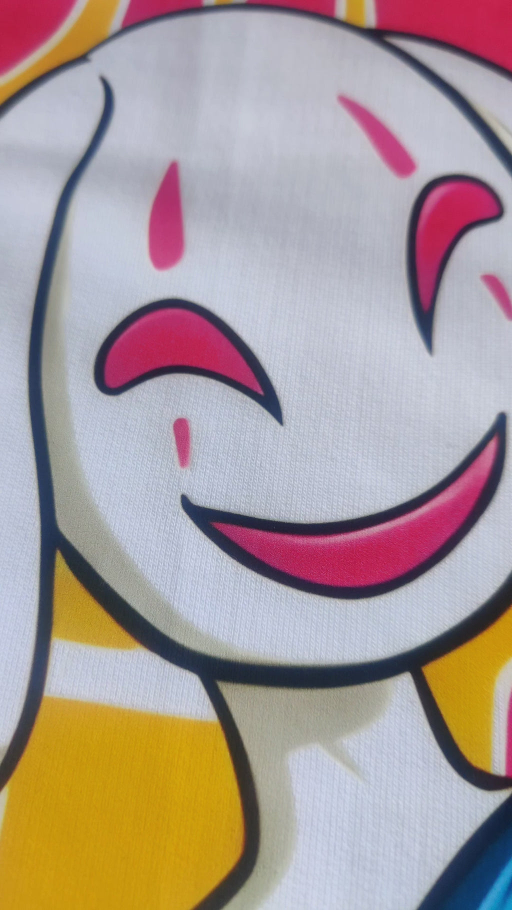 Paranoia Oversized Tshirt 250 GSM White