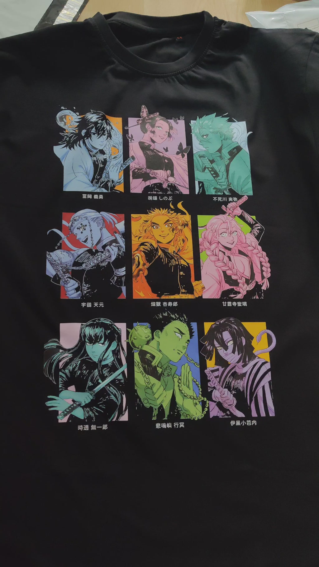 Demon Slayer Pillars Tshirt