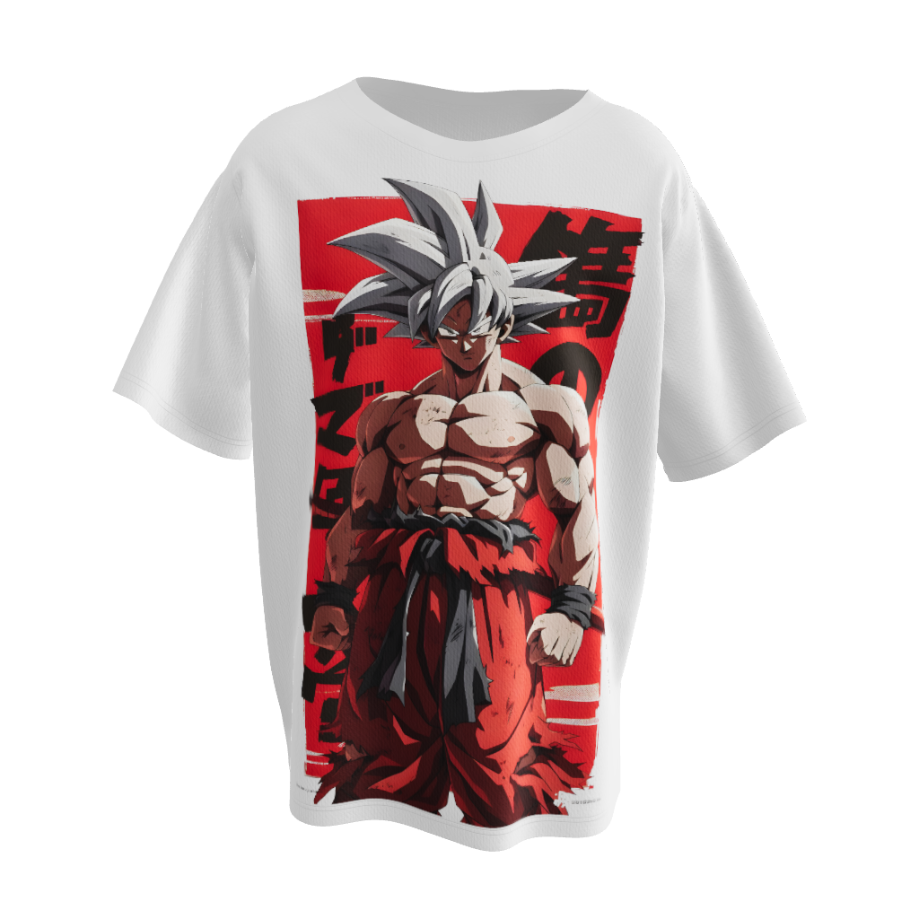 Goku Silver Tshirt