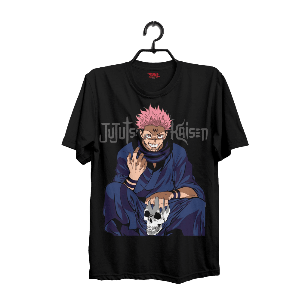 Sukuna Reflector Edition Black Tshirt
