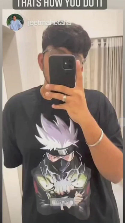 Kakashi Chidori Reflector Tshirt