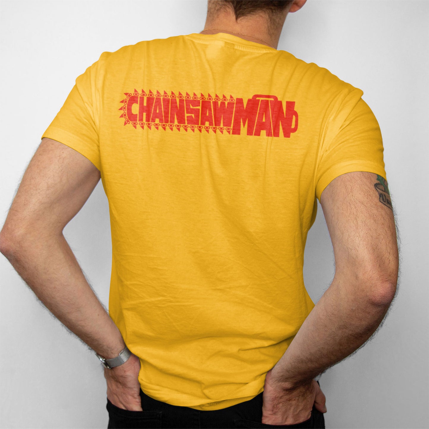 Chainsaw man Regular Yellow Tshirt