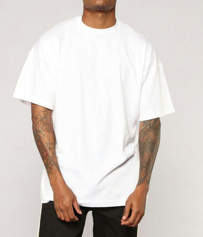 Basic Cotton Oversized White Tshirt - Gizmoz.in
