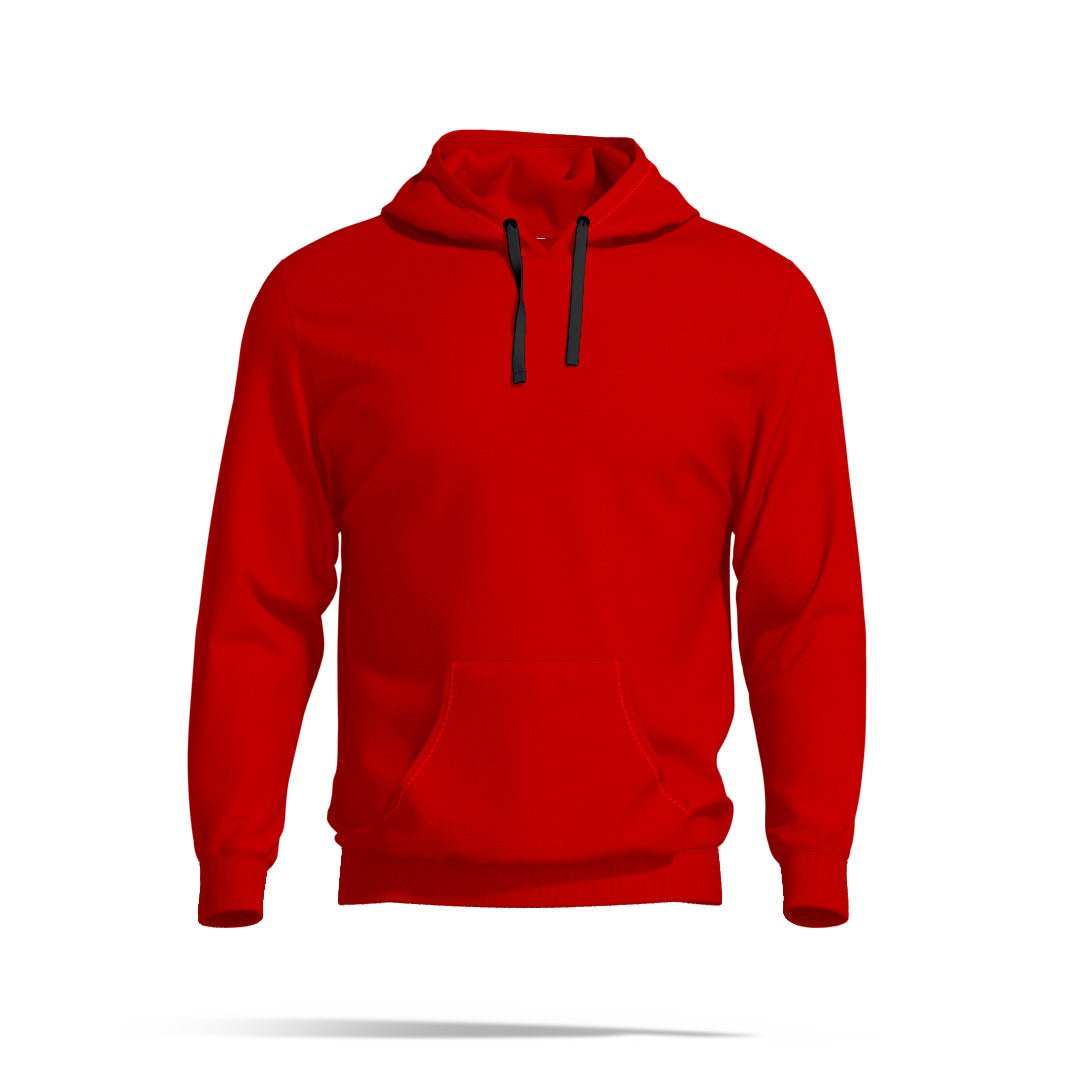Cherry Red Hoodie 320 GSM - Gizmoz.in
