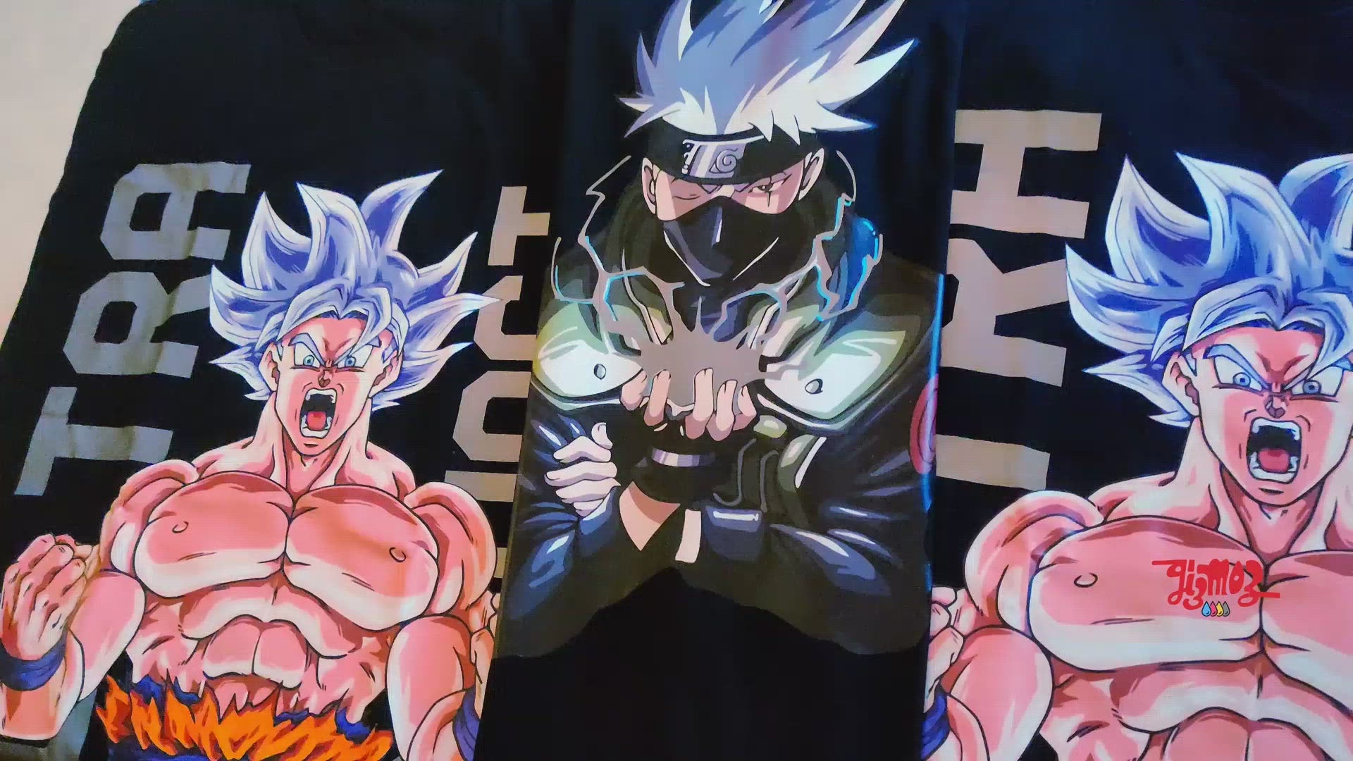 Kakashi Chidori Reflector Tshirt