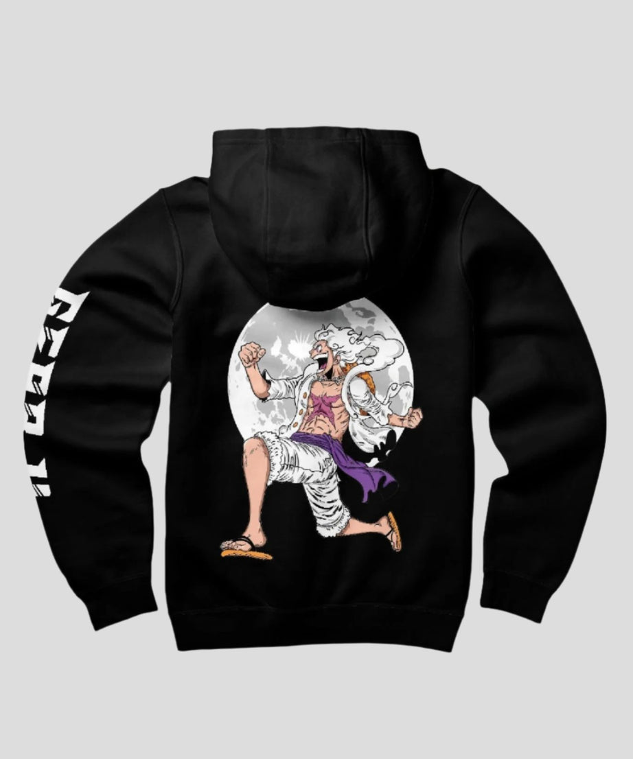 Gear 5 Luffy Hoodie 320 GSM - Gizmoz.in