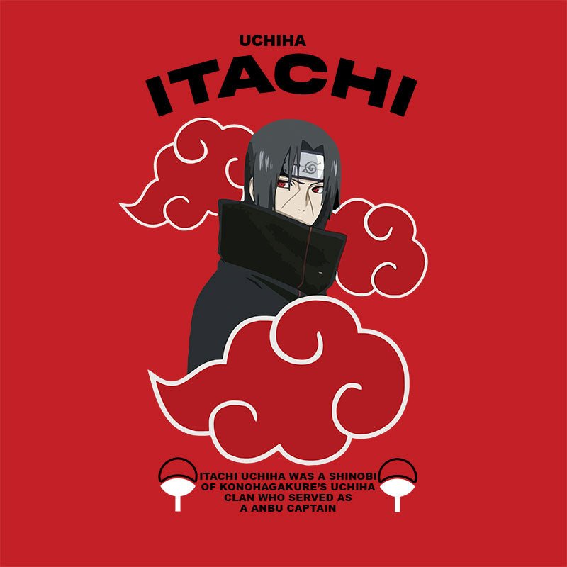 Itachi Uchiha Red Tshirt - Naruto - Gizmoz.in
