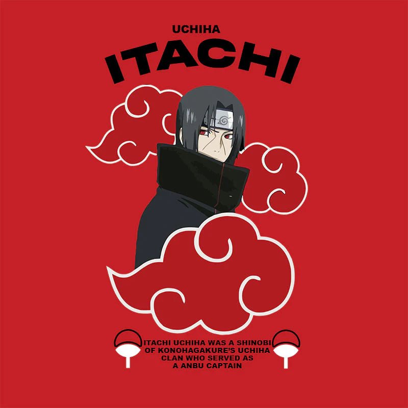 Itachi Uchiha White Oversized Tshirt Naruto - Gizmoz.in