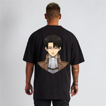 Levi Exclusive Oversized Tshirt - Attack on Titans - Gizmoz.in