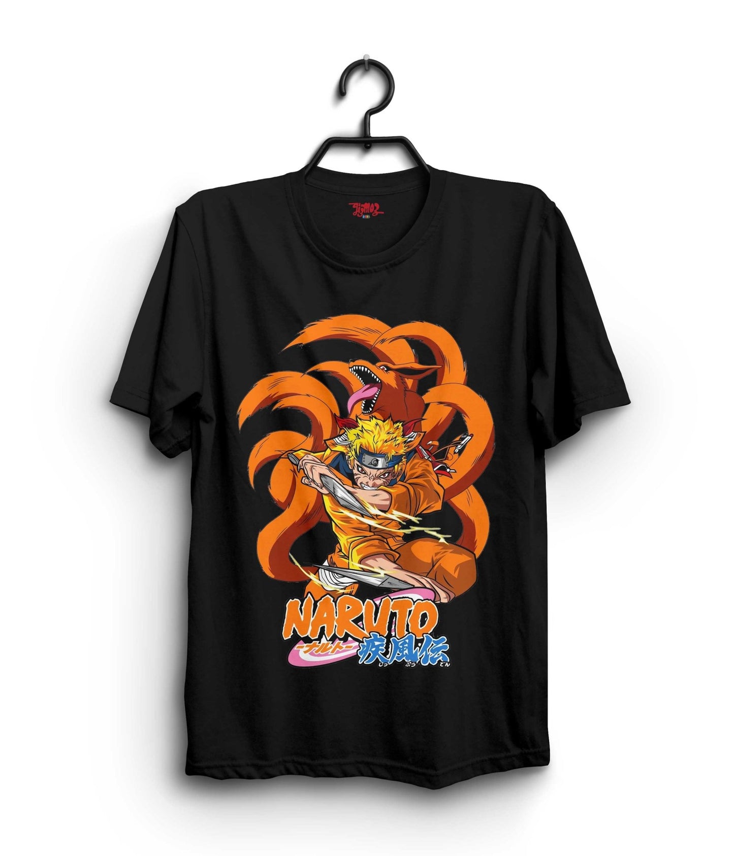 Nine Tails Naruto Anime Tshirt - Gizmoz.in
