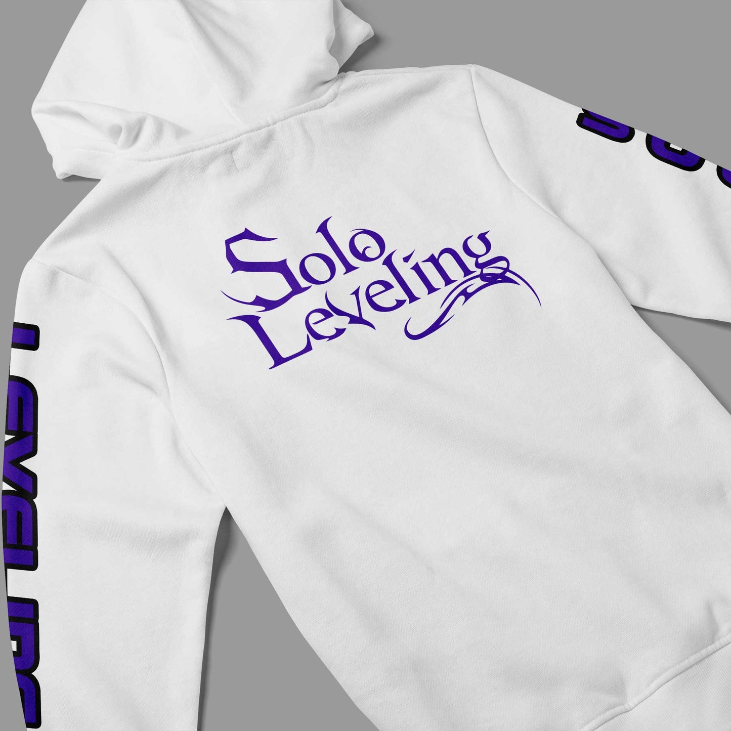 Solo Leveling Hoodie White - Gizmoz.in