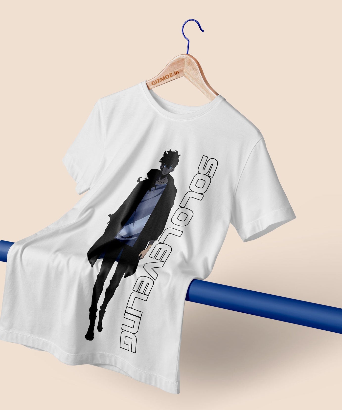 Solo Leveling Tshirt White - Gizmoz.in