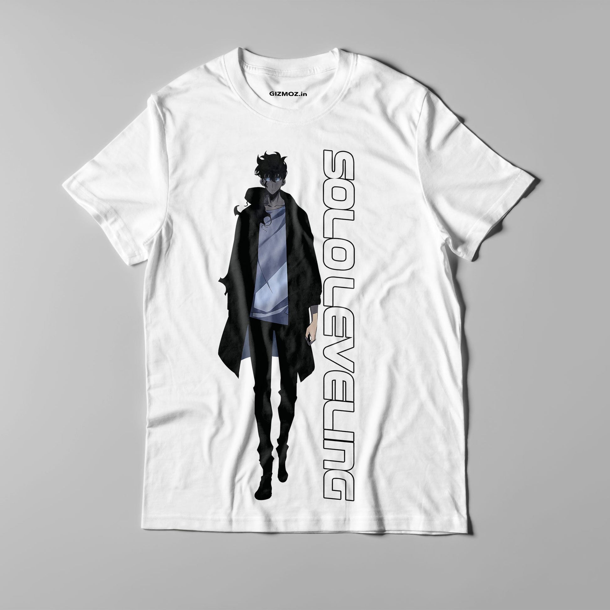 Solo Leveling Tshirt White - Gizmoz.in