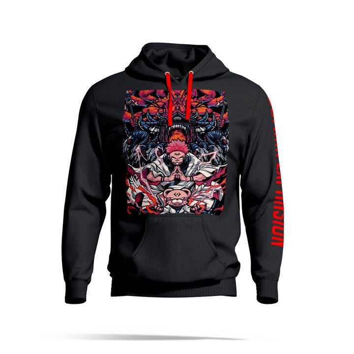 Sukuna Domain Hoodie - Demon Slayer - Gizmoz.in