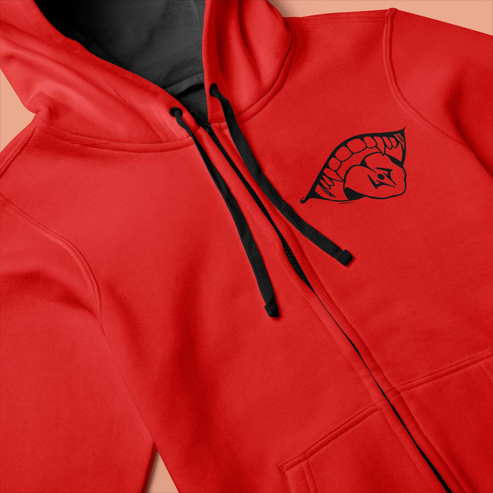 Sukuna Jujutsu Kaisen Red Two Tone Hoodie - Gizmoz.in