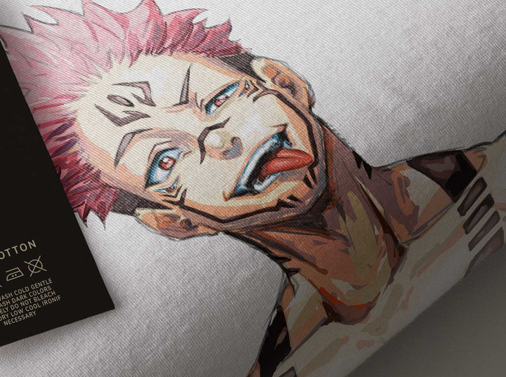 Sukuna White Tshirt - Jujutsu Kaisen - Gizmoz.in