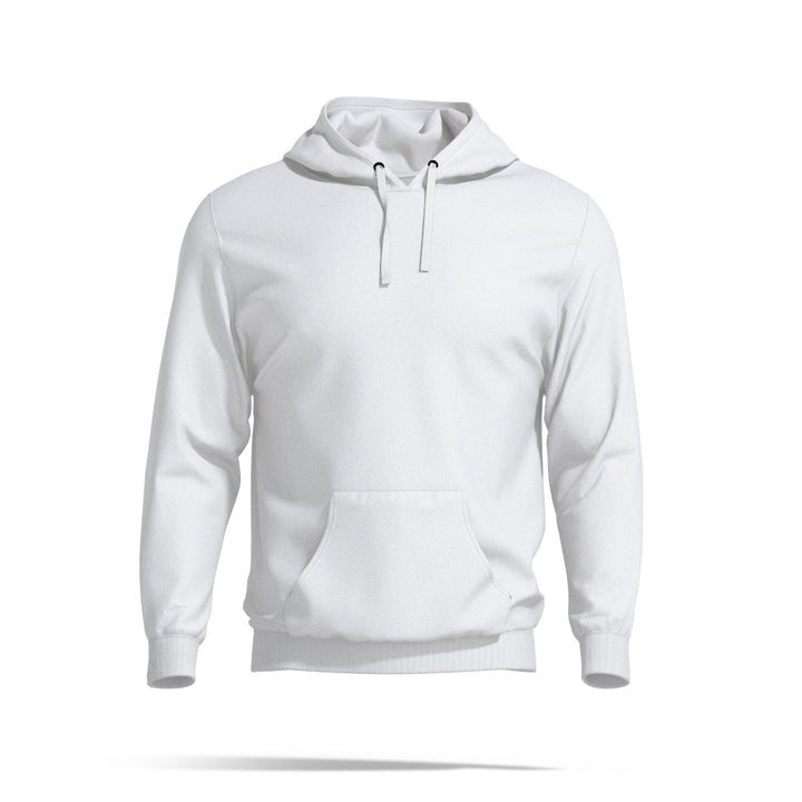 Vanilla White Hoodie 320 GSM - Gizmoz.in