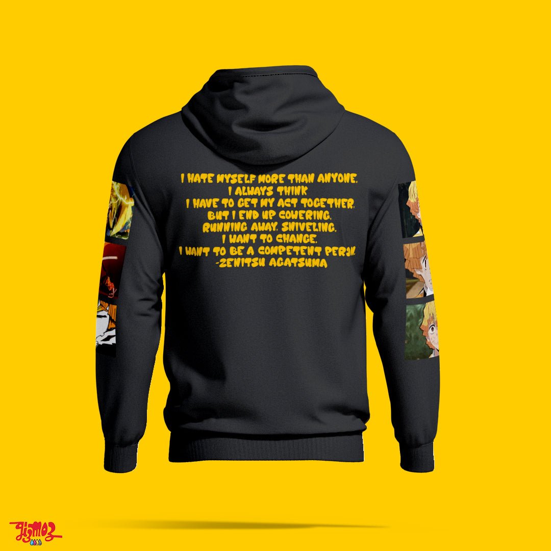 Zenitsu Hoodie - Demon Slayer - Gizmoz.in